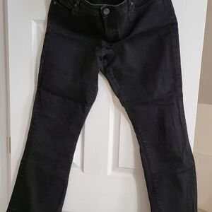 Kut from the Kloth Black Straight Leg Jeans